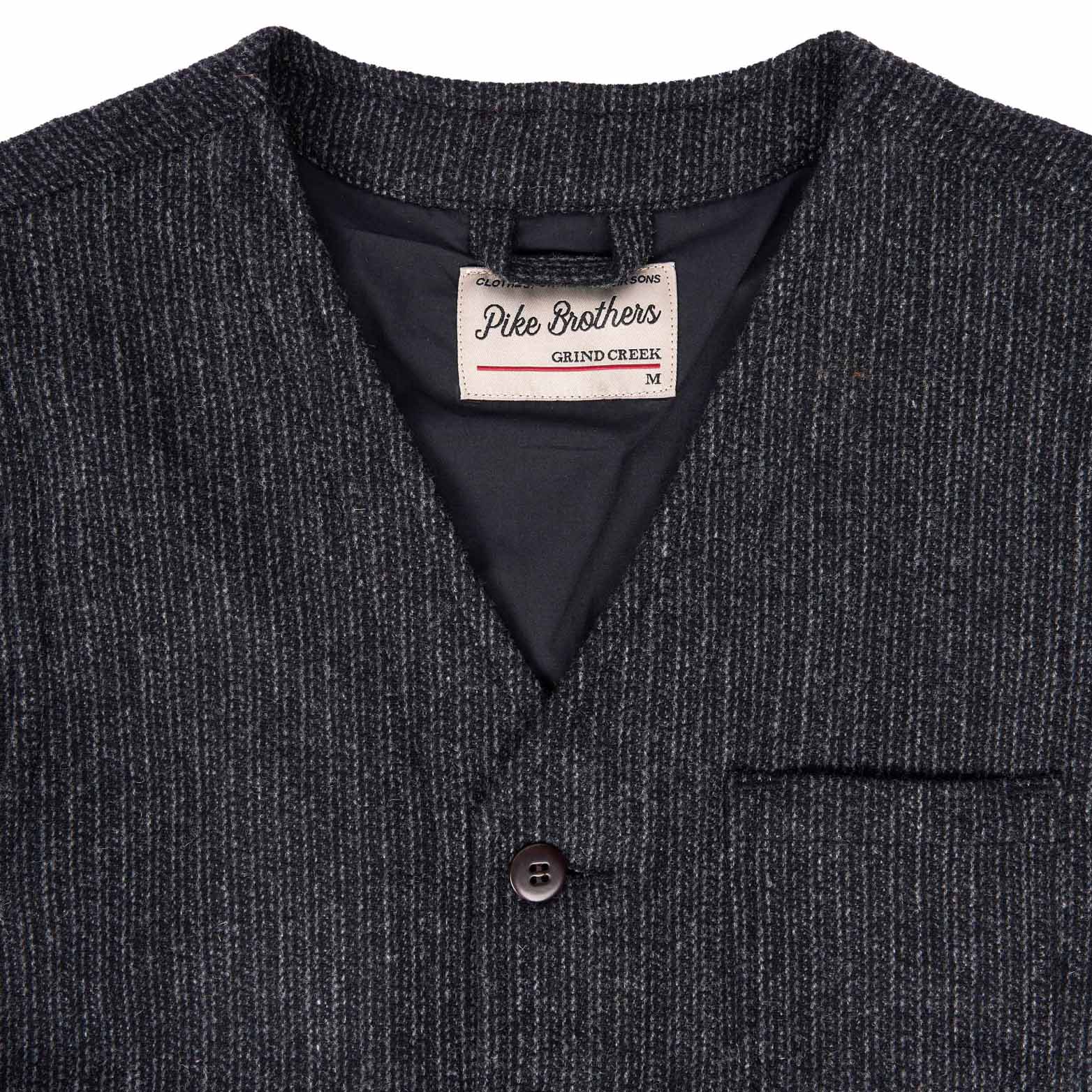 Pike Brothers1937 Roamer Vest Glasgow GreyGiletsBritish Parts Luzern