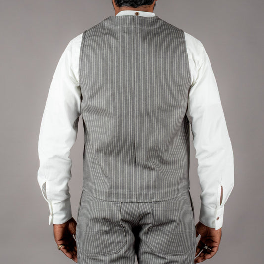 Pike Brothers1937 Roamer Vest Grey WabashGiletsBritish Parts Luzern