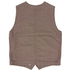 Pike Brothers1937 Roamer Vest HBT BrownGiletsBritish Parts Luzern