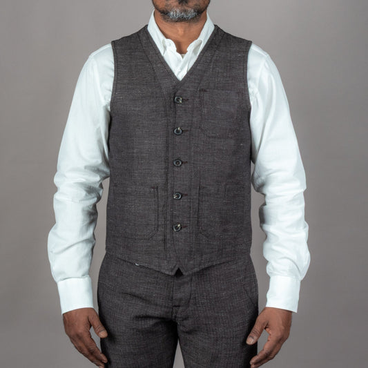 Pike Brothers1937 Roamer Vest Owen brownWestenBritish Parts Luzern