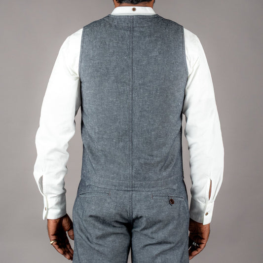 Pike Brothers1937 Roamer Vest Smoke greyGiletsBritish Parts Luzern