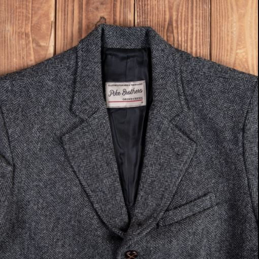 Pike Brothers1938 Cricketeer Jacket Dundee greyVestesBritish Parts Luzern