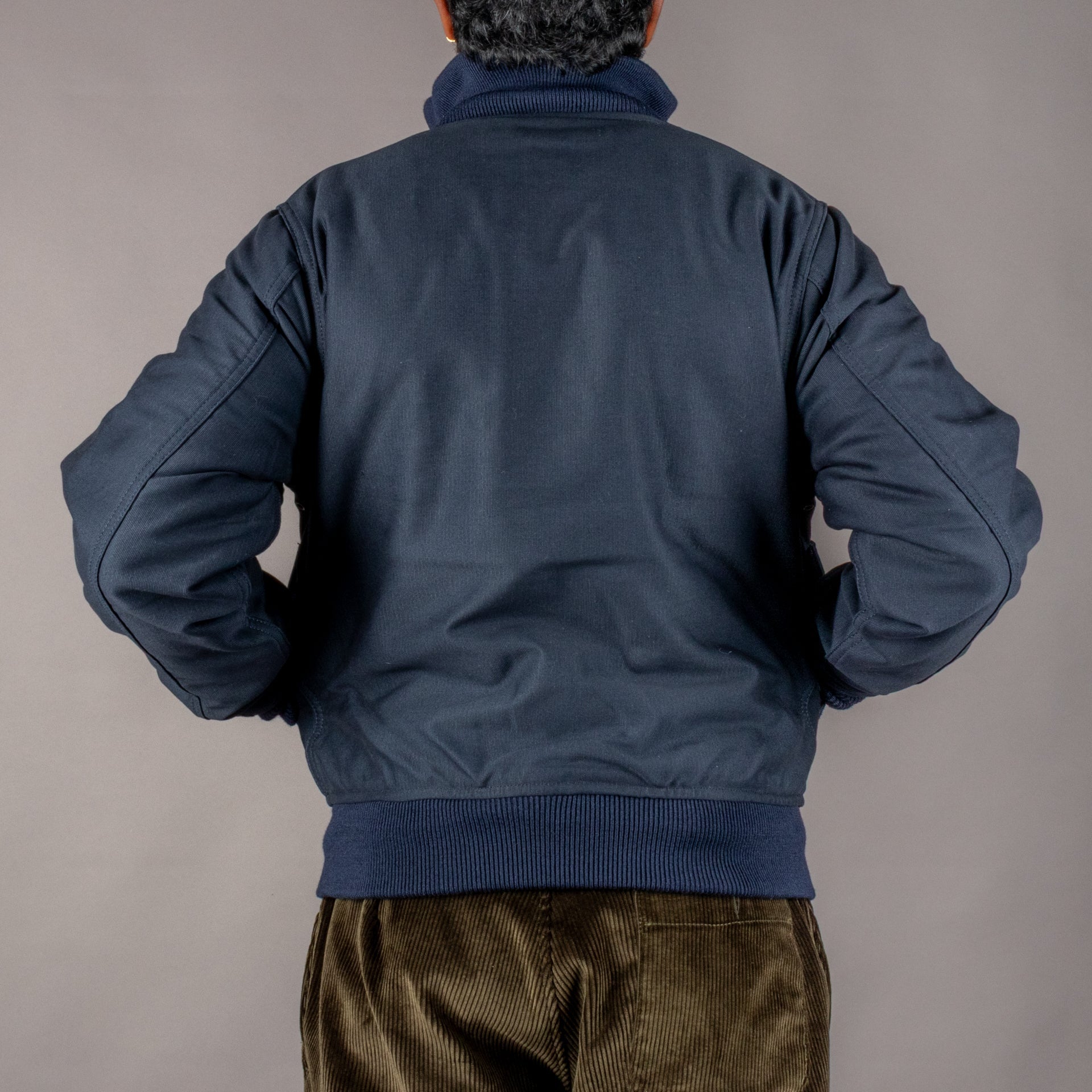 Pike Brothers1942 Deck Zip Jacket Dark BlueVestesBritish Parts Luzern