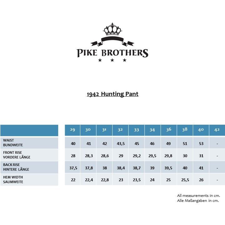 Pike Brothers1942 Hunting Pant Grey Striped LinenPantalonsBritish Parts Luzern