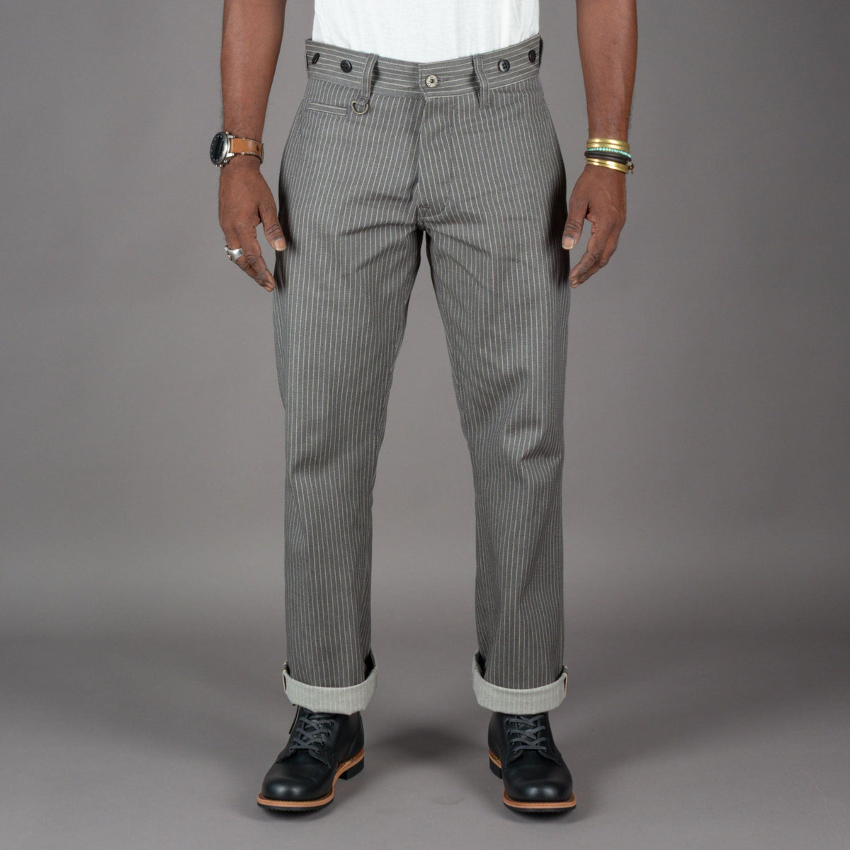 Pike Brothers1942 Hunting Pant Grey Wabash 13ozPantalonsBritish Parts Luzern