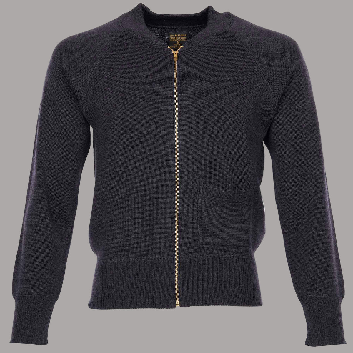 Pike Brothers1943 Sweater C2 greyBritish Parts Luzern