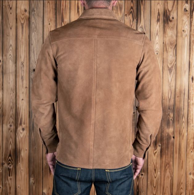 Pike Brothers1943 CPO Chemise en cuir Mulholland brownChemiseBritish Parts Lucerne