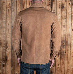 Pike Brothers1943 CPO Chemise en cuir Mulholland brownChemiseBritish Parts Lucerne