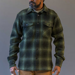 Pike Brothers1943 CPO Shirt Logan GreenChemiseBritish Parts Lucerne