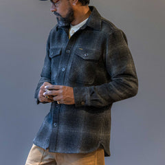 Pike Brothers1943 CPO Shirt Logan GreyChemiseBritish Parts Lucerne