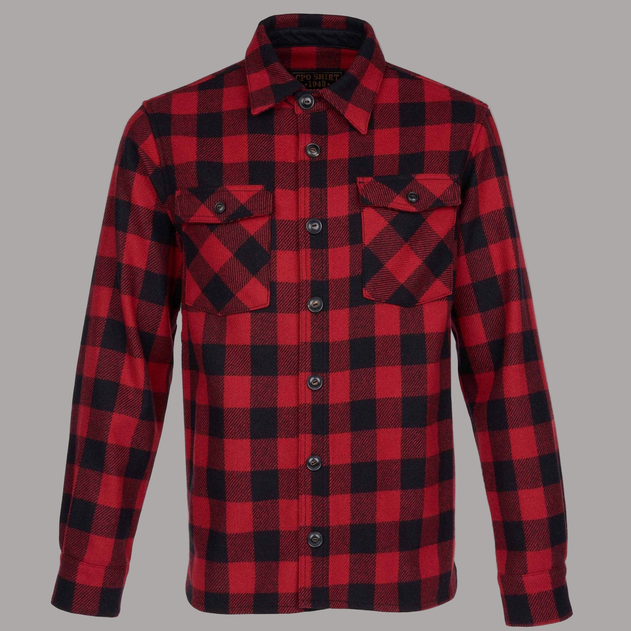 Pike Brothers1943 CPO Shirt Otsego RedChemiseBritish Parts Lucerne