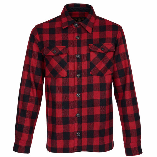 Pike Brothers1943 CPO Shirt Otsego RedChemiseBritish Parts Lucerne