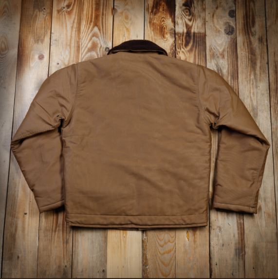 Pike Brothers1944 N1 Deck Jacket Khaki Brown WaxedBritish Parts Luzern