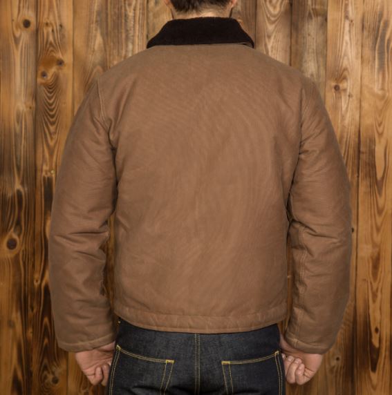 Pike Brothers1944 N1 Deck Jacket Khaki Brown WaxedBritish Parts Luzern