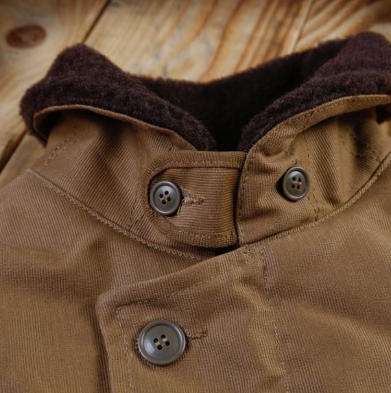 Pike Brothers1944 N1 Deck Jacket Khaki Brown WaxedBritish Parts Luzern