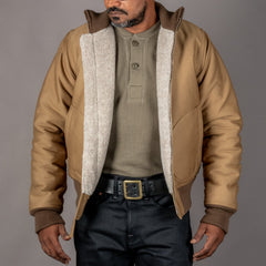 Pike Brothers1944 NAF Flight Jacket Pacific BeigeVestesBritish Parts Luzern