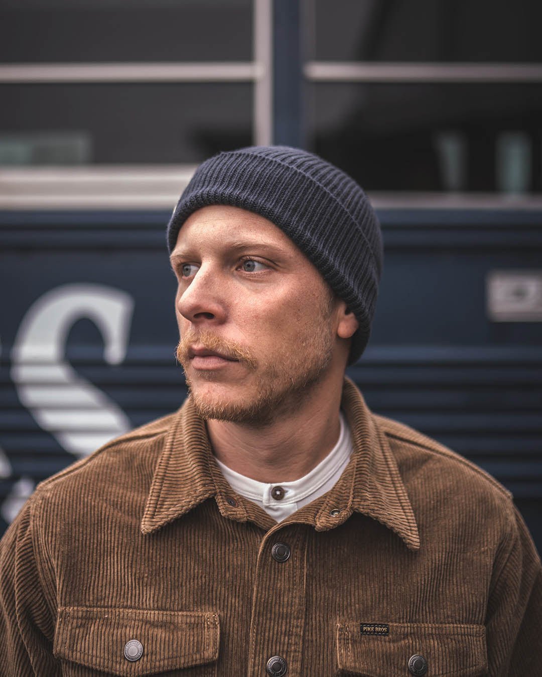 Pike Brothers1944 USN Watch Cap GreyCasquetteBritish Parts Luzern