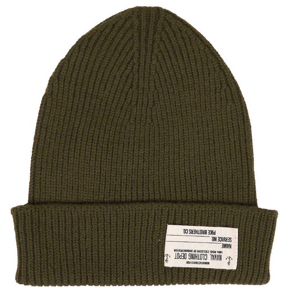 Pike Brothers1944 USN Watch Cap OliveCasquetteBritish Parts Luzern
