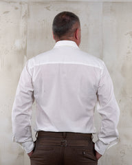 Pike Brothers1947 Albatros Shirt white chambrayChemiseBritish Parts Lucerne