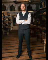 Pike Brothers1947 Harvester Pantalon Glasgow GreyPantalonsBritish Parts Luzern