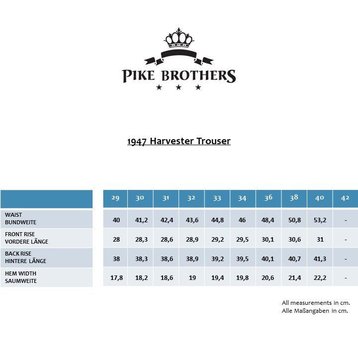 Pike Brothers1947 Harvester Pantalon Glasgow GreyPantalonsBritish Parts Luzern
