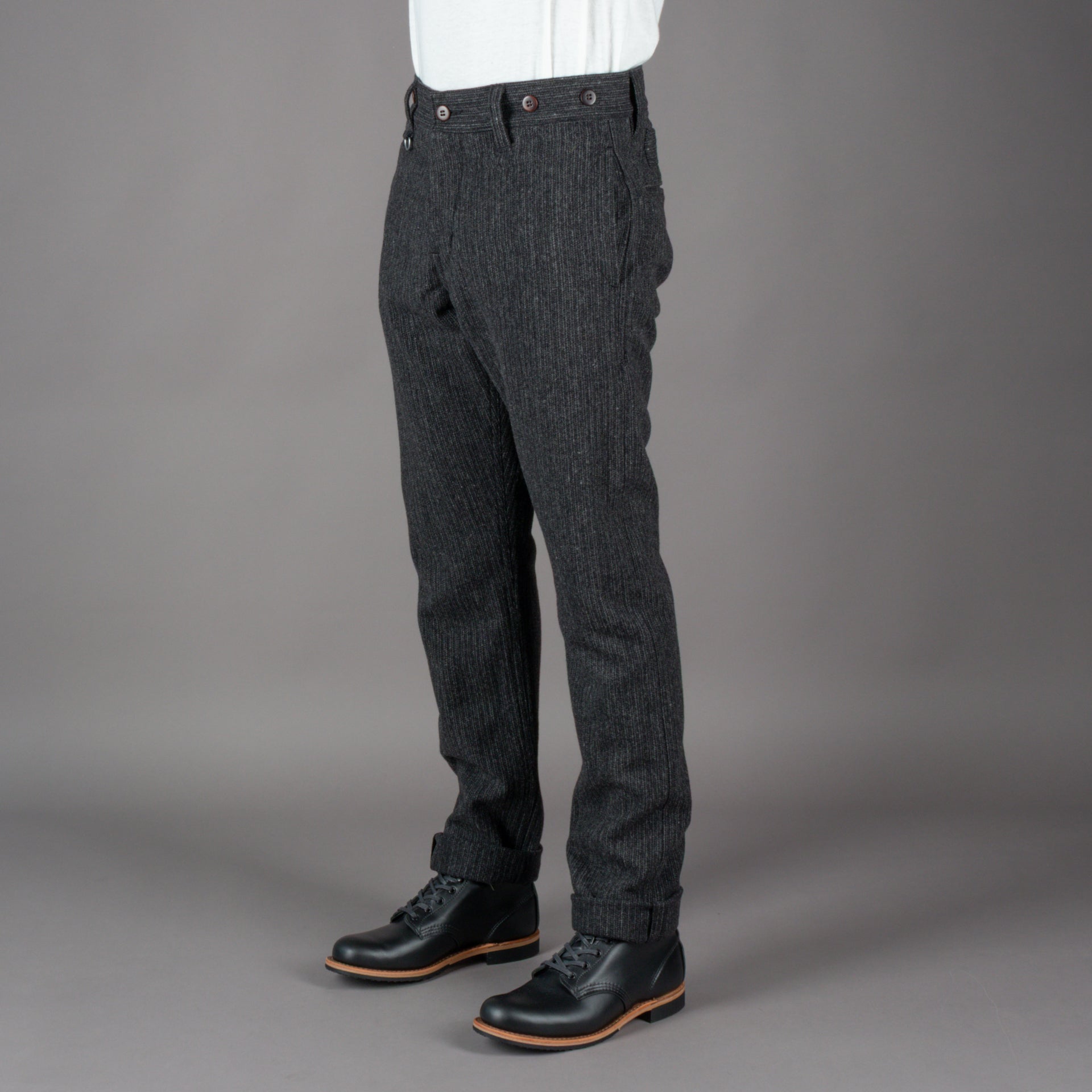 Pike Brothers1947 Harvester Pantalon Glasgow GreyPantalonsBritish Parts Luzern