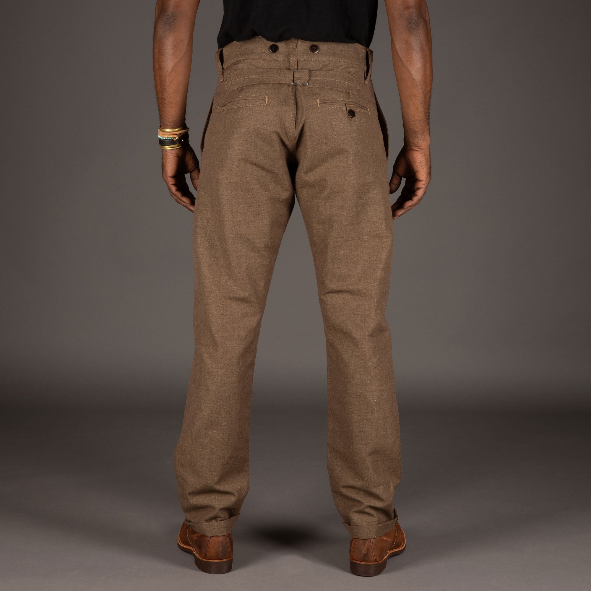 Pike Brothers1947 Harvester Pantalon Raymond brownPantalonsBritish Parts Lucerne