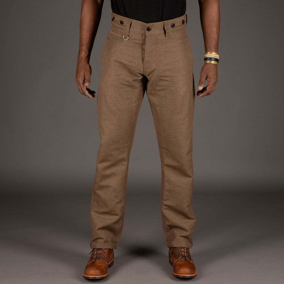 Pike Brothers1947 Harvester Pantalon Raymond brownPantalonsBritish Parts Lucerne