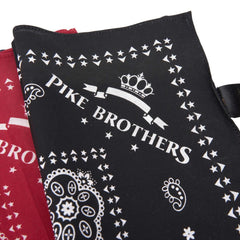 Pike Brothers1947 Logo Bandana BlackFoulardBritish Parts Luzern