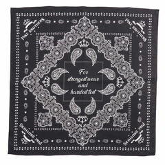 Pike Brothers1947 Logo Bandana BlackFoulardBritish Parts Luzern