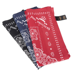 Pike Brothers1947 Logo Bandana RedFoulardBritish Parts Luzern