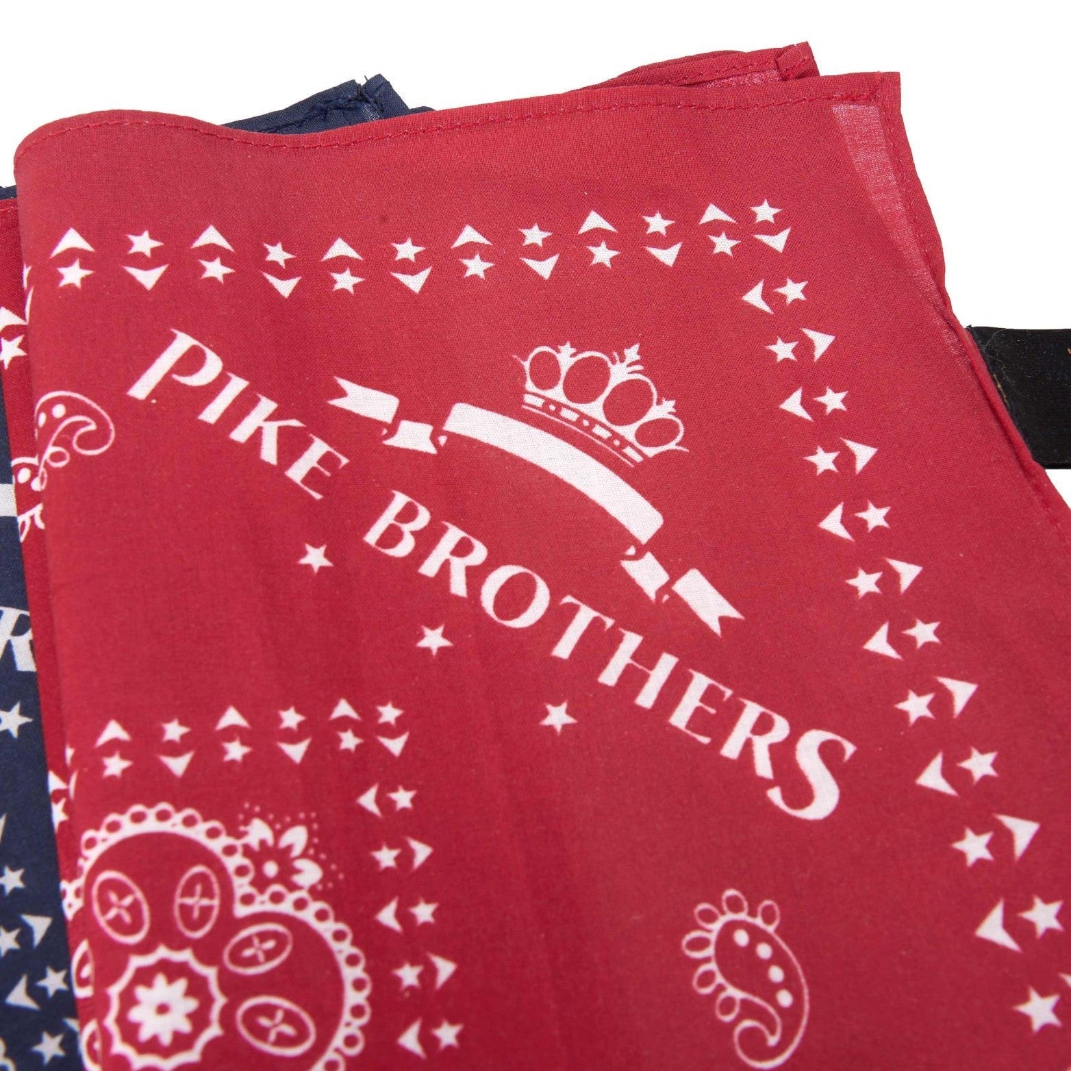 Pike Brothers1947 Logo Bandana RedFoulardBritish Parts Luzern
