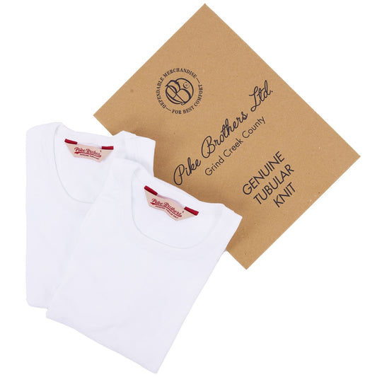 Pike Brothers1947 Round Neck T-Shirt Set blancT-ShirtBritish Parts Luzern