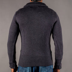 Pike Brothers1948 Pull-over en tricot Troyer AnthracitePulloverBritish Parts Luzern