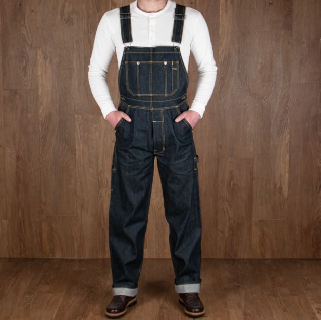 Pike Brothers1953 Mechanic Bib 11ozPantalonsBritish Parts Luzern