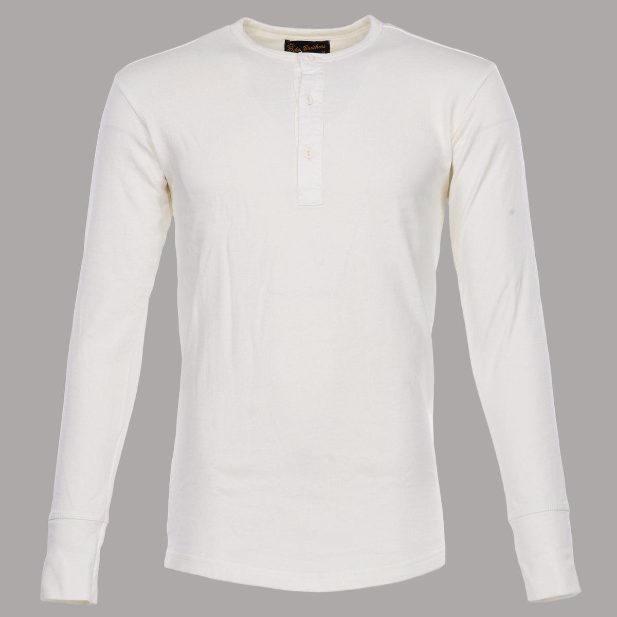 Pike Brothers1954 Utility Shirt Long Sleeve ecruHenleyBritish Parts Luzern