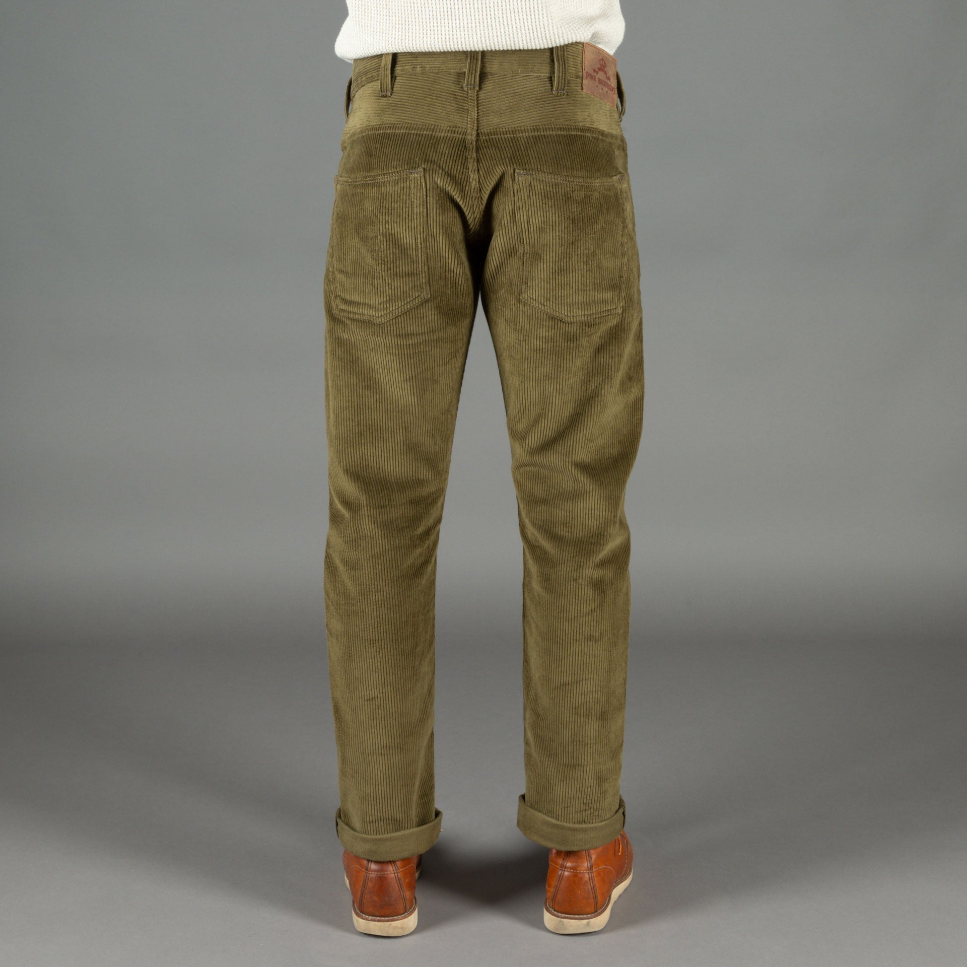Pike Brothers1958 Roamer Pant Olive CordPantalonBritish Parts Luzern