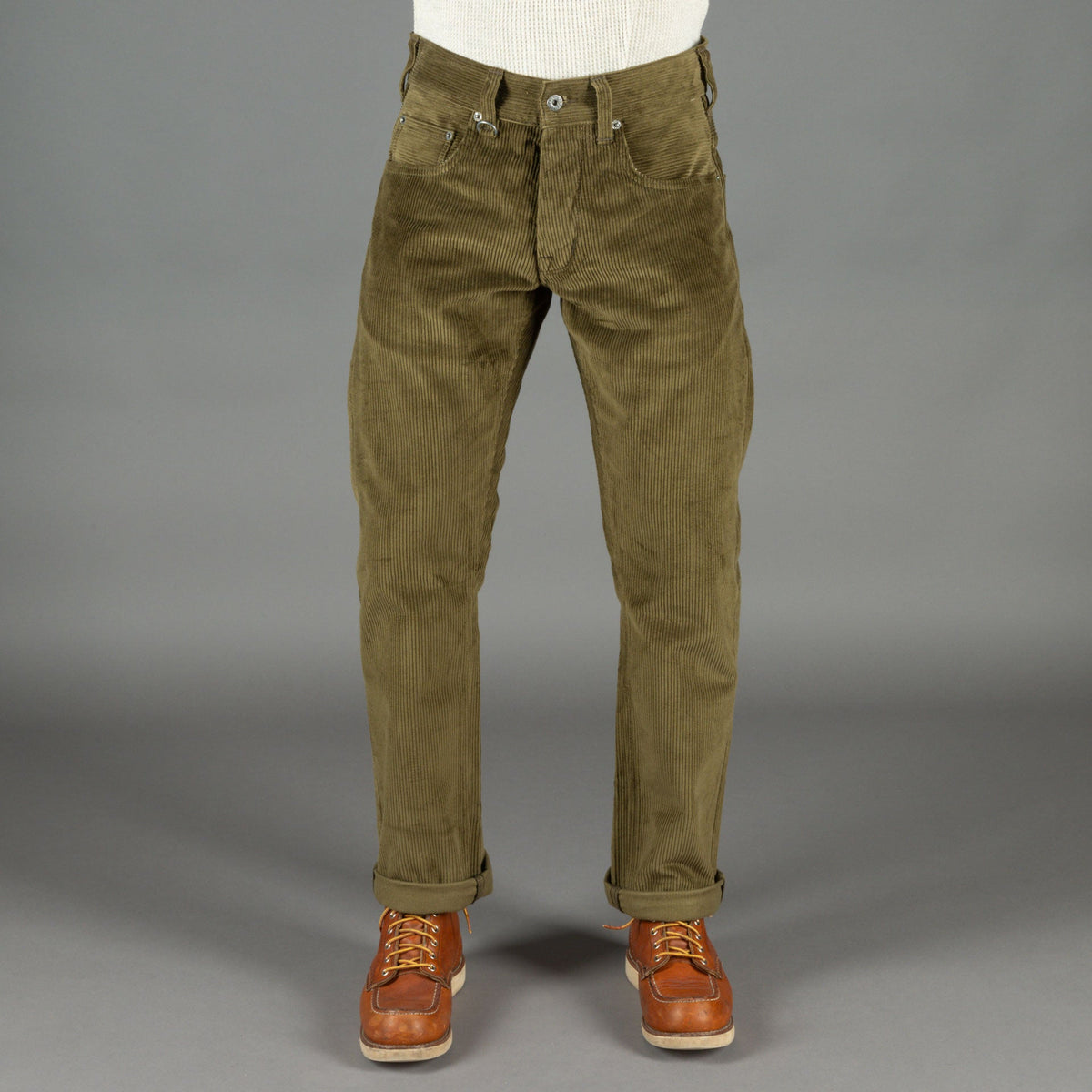 Pike Brothers1958 Roamer Pant Olive CordPantalonBritish Parts Luzern
