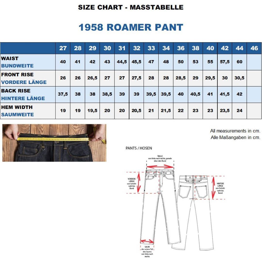 Pike Brothers1958 Roamer Pant Olive CordPantalonBritish Parts Luzern