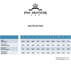 Pike Brothers1962 OG - 107 Pantalon olivePantalonsBritish Parts Luzern