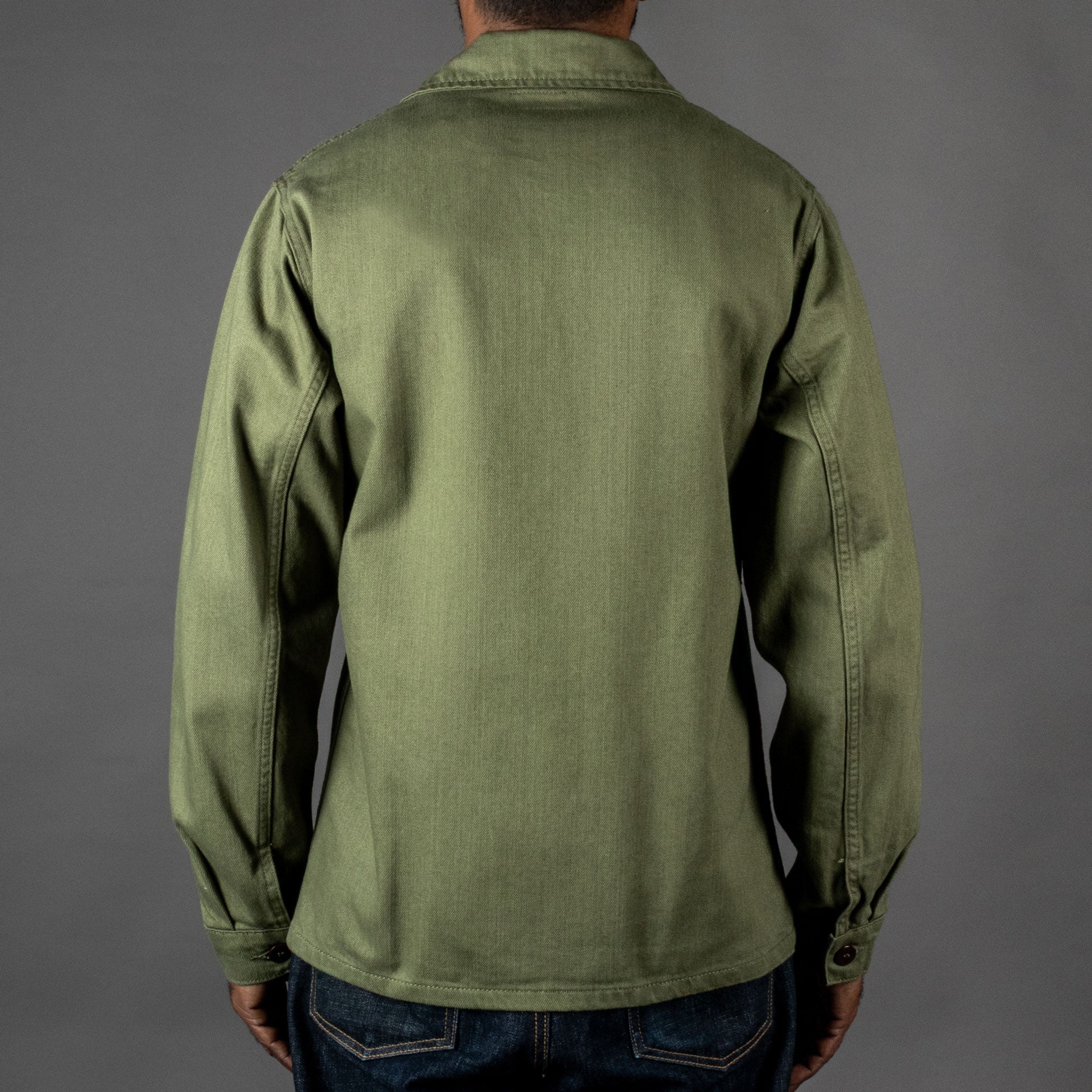 Pike Brothers1962 OG - 107 Shirt OliveVestesBritish Parts Lucerne