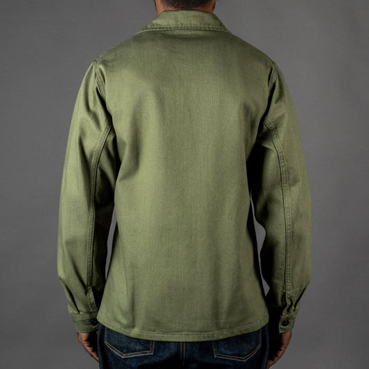 Pike Brothers1962 OG - 107 Shirt OliveVestesBritish Parts Lucerne