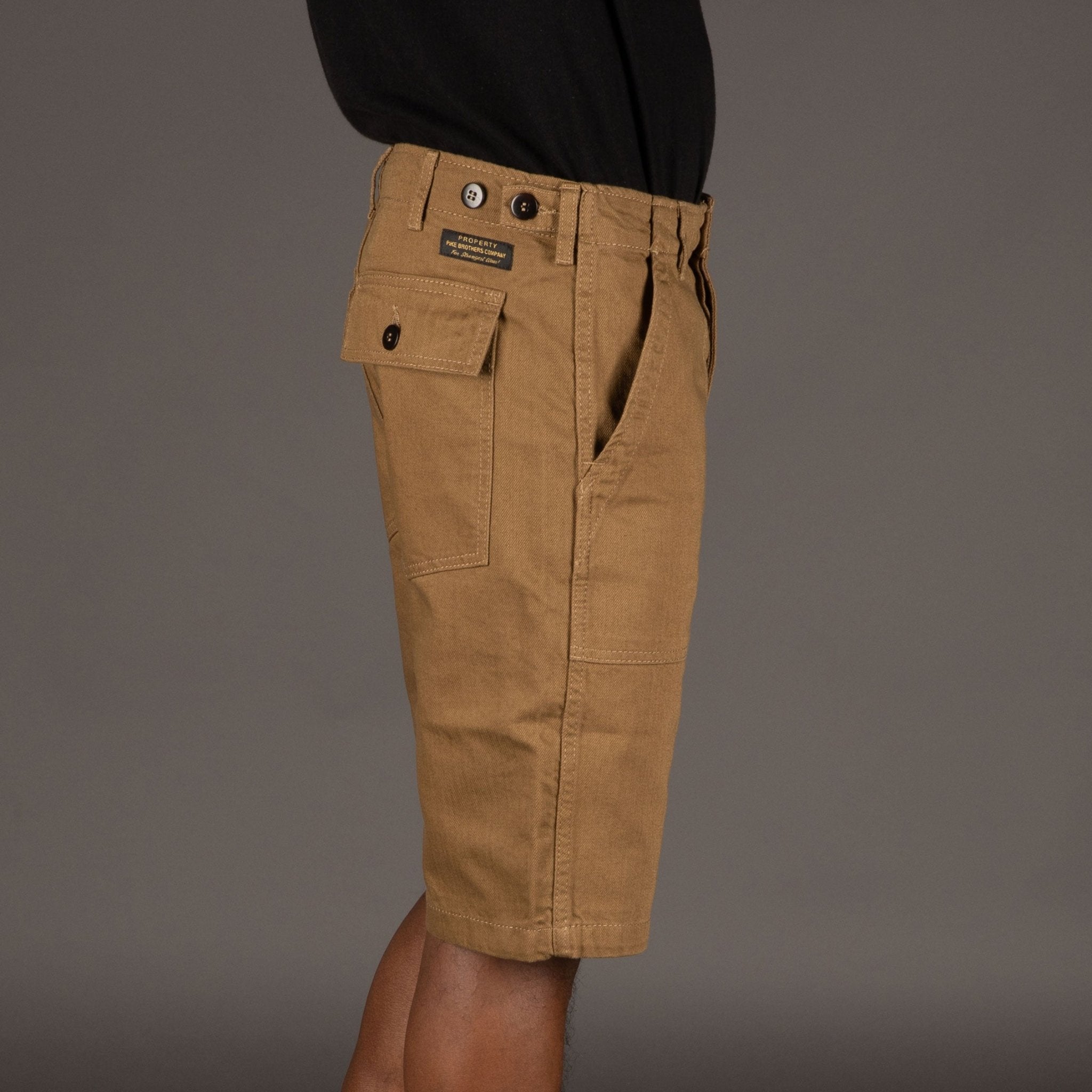 Pike Brothers1962 OG - 107 Short brownPantalonsBritish Parts Luzern