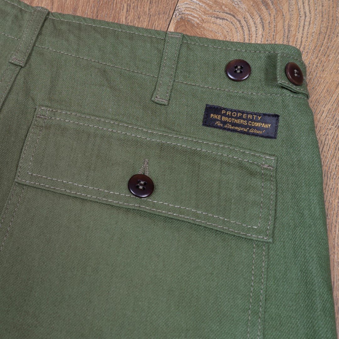 Pike Brothers1962 OG - 107 Short olivePantalonsBritish Parts Luzern