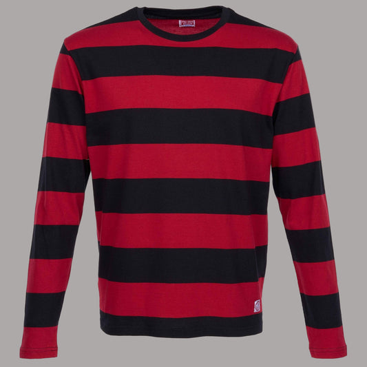 Chemise à manches longues rouge Pike Brothers 1964, Alcatraz, British Parts, Lucerne