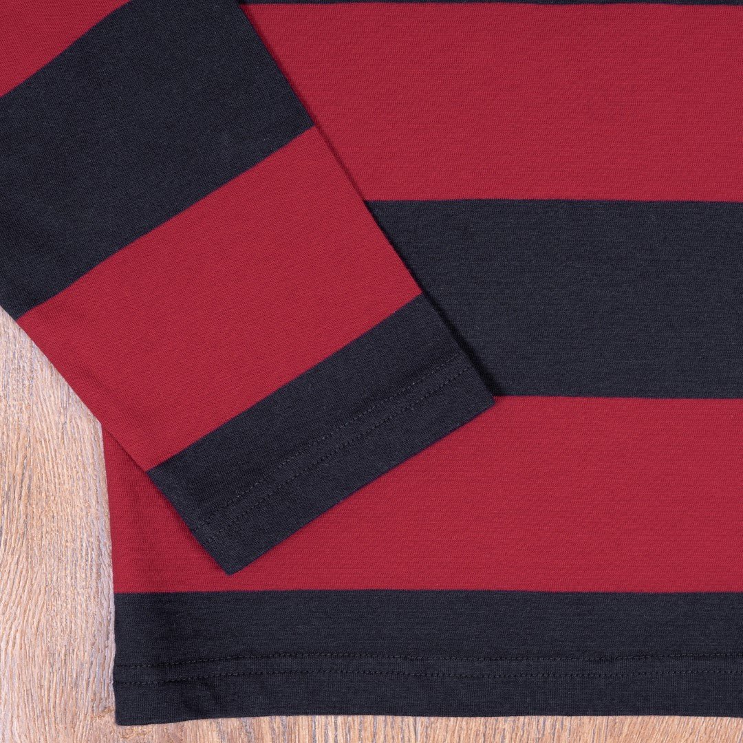 Chemise à manches longues rouge Pike Brothers 1964, Alcatraz, British Parts, Lucerne