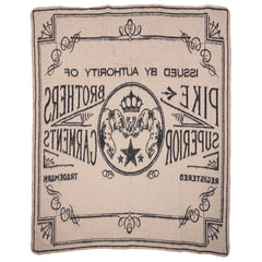 Pike Brothers1969 Logo plafond Faded BlackCouverturesBritish Parts Luzern