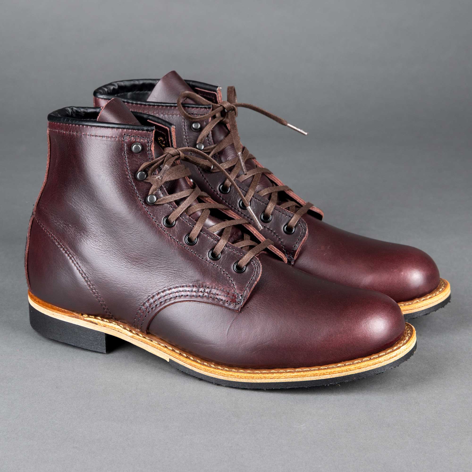Red Wing ShoesBeckman 9419 Black Cherry Excalibur Chaussures pour hommesChaussures British Parts Lucerne