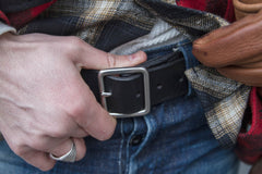 Red Wing ShoesCeinture en cuir Black PioneerCeintureBritish Parts Luzern