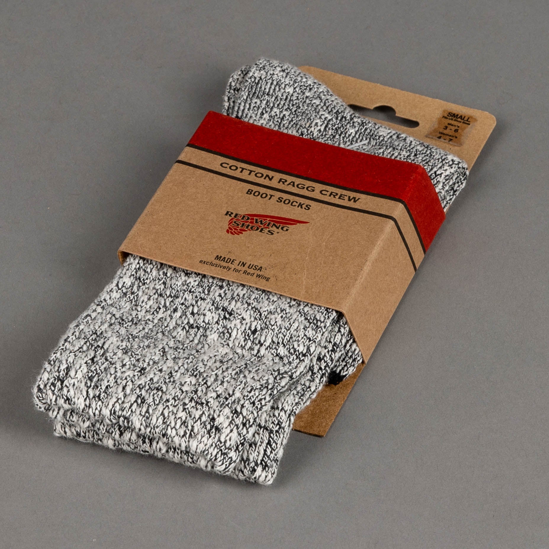 Red Wing ShoesCotton Rag chaussettes noir blancchaussettesBritish Parts Lucerne